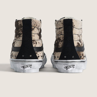LX SK8-HI 38 "FLORAL RIVETS" - BLACK / MULTI