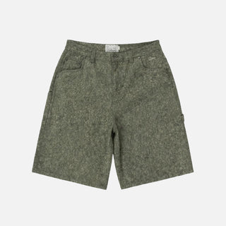 CLASSIC DENIM SHORTS - GREEN