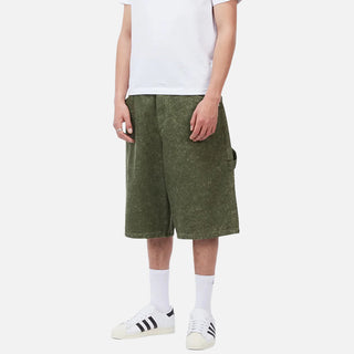 CLASSIC DENIM SHORTS - GREEN
