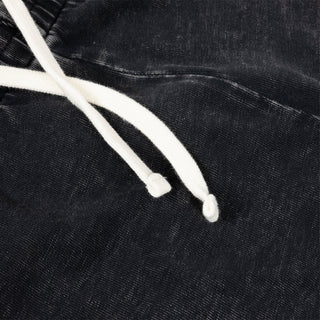 CLASSIC JERSEY SWEATSHORTS - BLACK