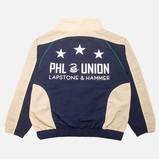 PHILADELPHIA UNION X LAPSTONE TRACK JACKET - NAVY / CREAM