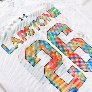 LH X KING SALADEEN UNDER ARMOUR "ARTIST SERIES" JERSEY - WHITE