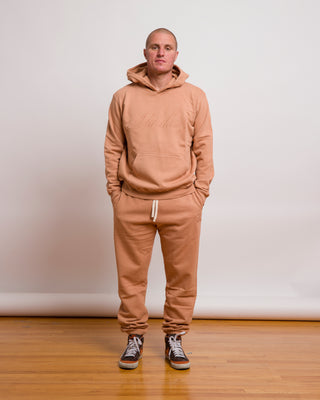 BJ BETTS X STANDARD ISSUE HOODIE - CAMEL