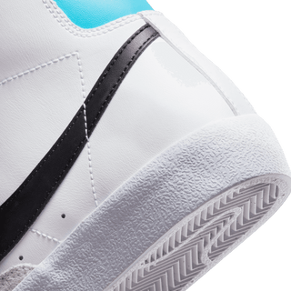 NIKE BLAZER MID `77 (GS) - WHITE / BLUE LIGHTNING