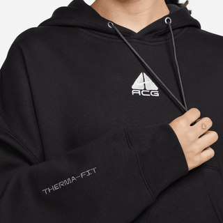 WMNS ACG THERMA FIT HOODIE - BLACK