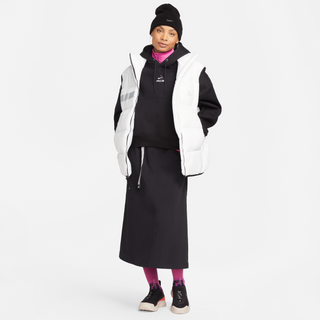 WMNS ACG THERMA-FIT "TUFF KNIT" HOODIE - BLACK / summit White