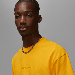 JORDAN WORDMARK MEN`S S/S TEE - GOLD