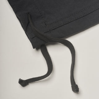NYLON RELAXED CARGO PANT - BLACK