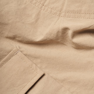 NYLON RELAXED CARGO PANT - KHAKI