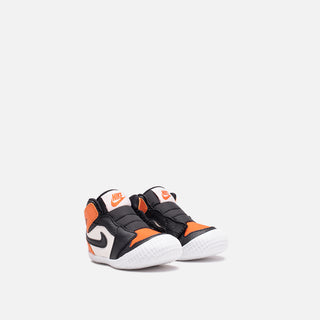 JORDAN 1 CRIB BOOTIE - SAIL / BLACK / STARFISH