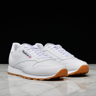 CLASSIC LEATHER - WHITE / GUM