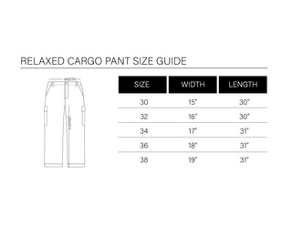 NYLON RELAXED CARGO PANT - OLIVE