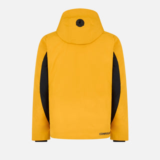 COMPOUND X SAVE THE DUCK HOODED ALVARO PARKA - GOLDEN / BLACK